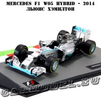 Тестовый №3 Mercedes W05 - Льюис Хэмилтон (2014)