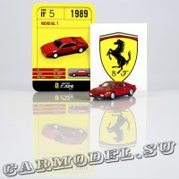 №5 Ferrari-MONDIAL T (красный) ж/п