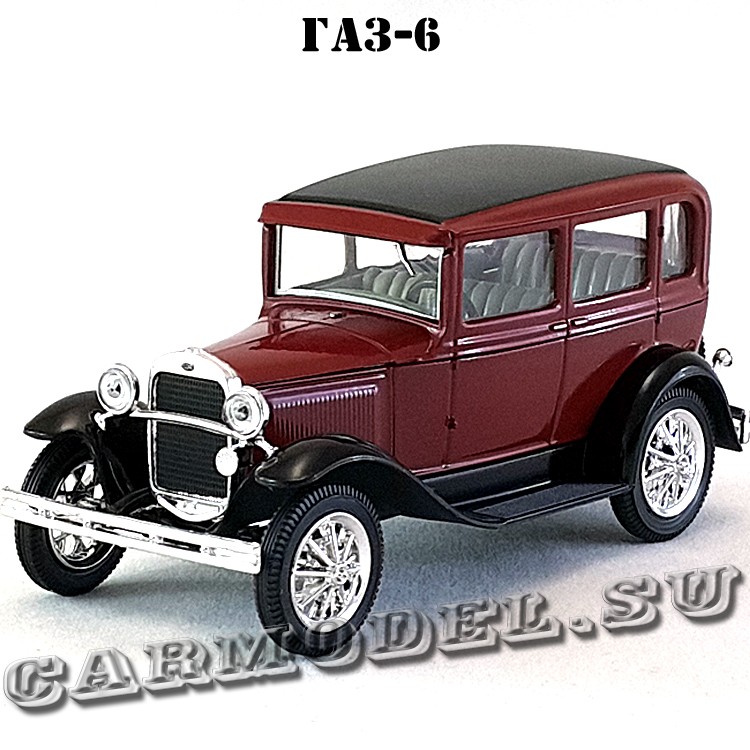 ГАЗ-6 «Пионер» (вишнёвый) арт. Н156