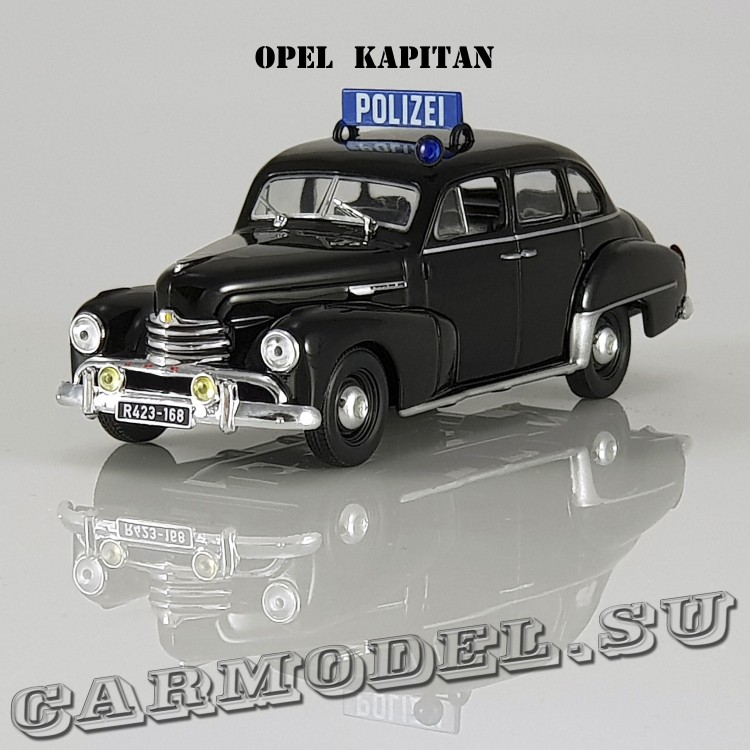 Opel Kapitan (полиция_чёрный)