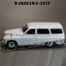 Warszawa-201F (белый) Польская серия