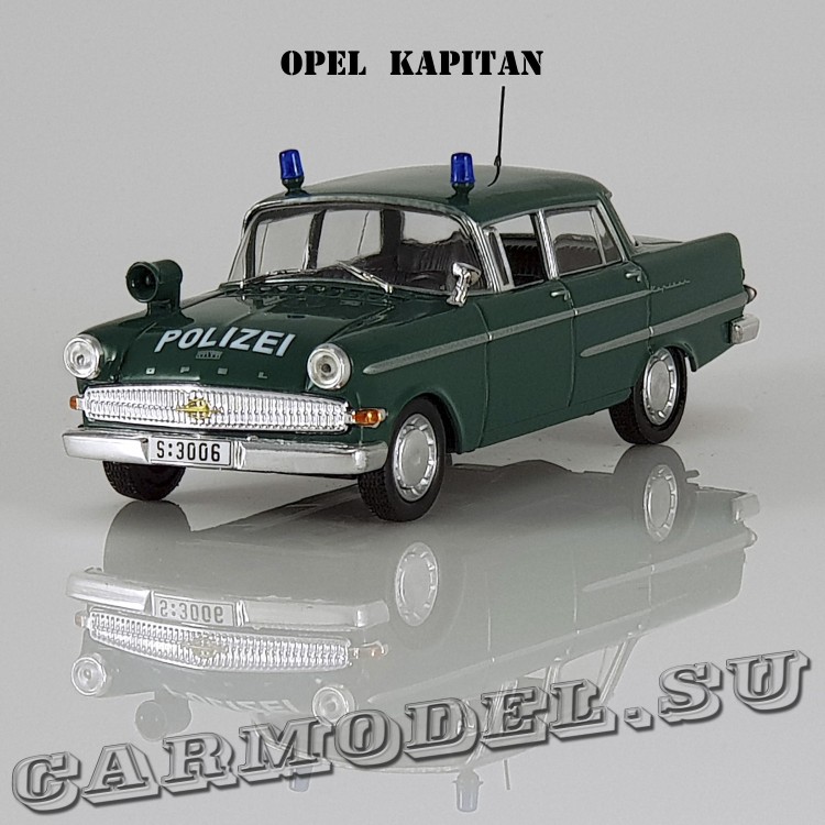 Opel Kapitan (полиция_зелёный)